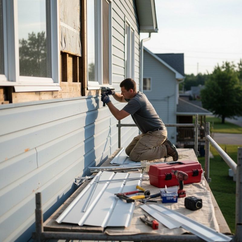 Aluminum Siding Replacement
