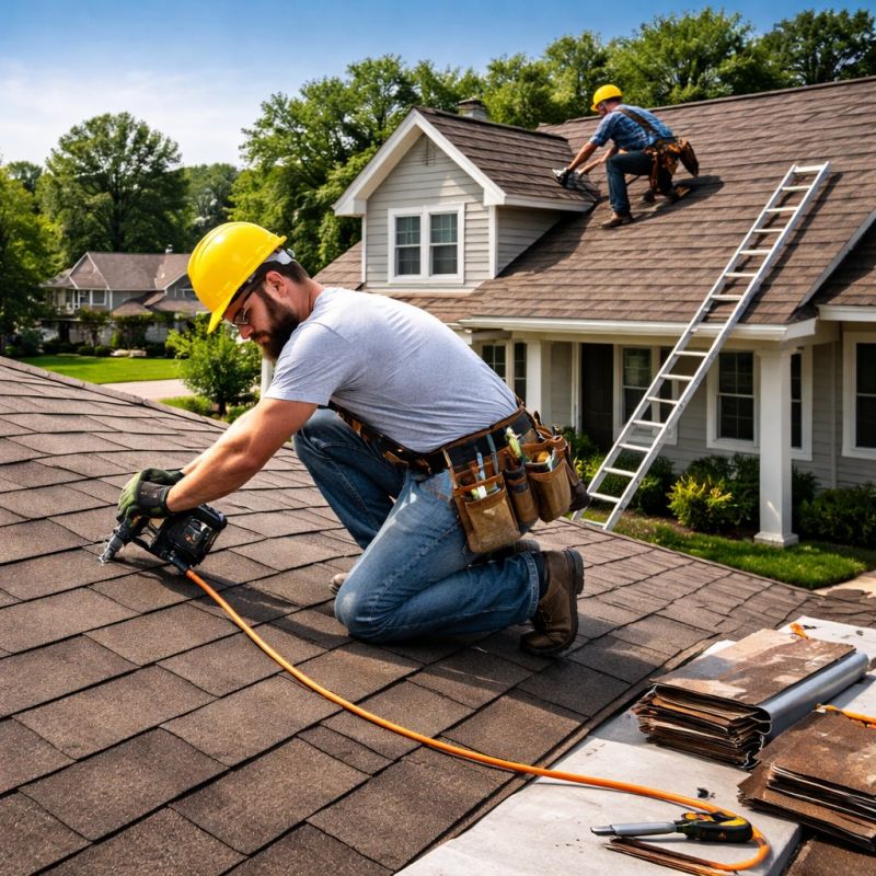 Asphalt Shingle Roof Installation