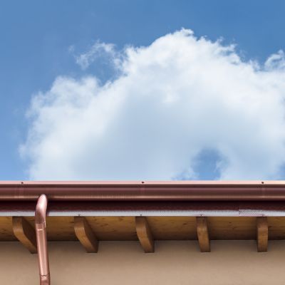 Copper Gutter Installation In Magic Valley