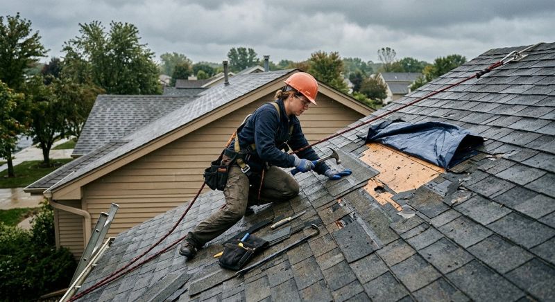 Fast Roof Repair After Storms