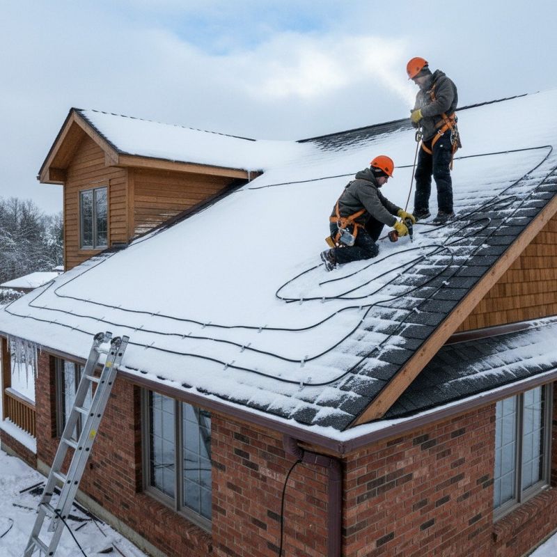 Heating Cable Tape Installation
