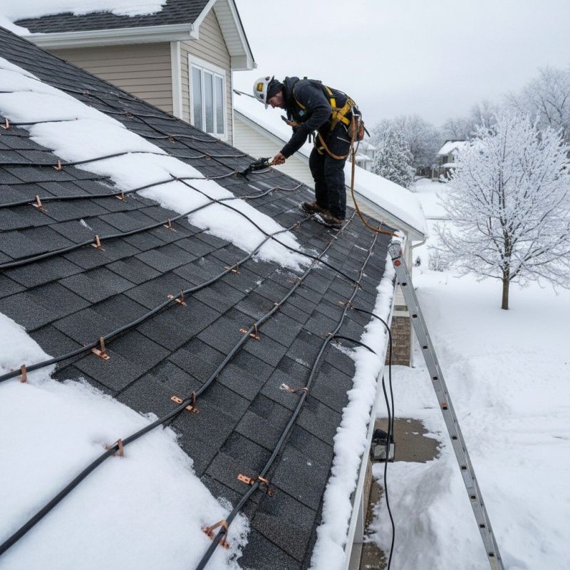 Heating Cable Tape Installation