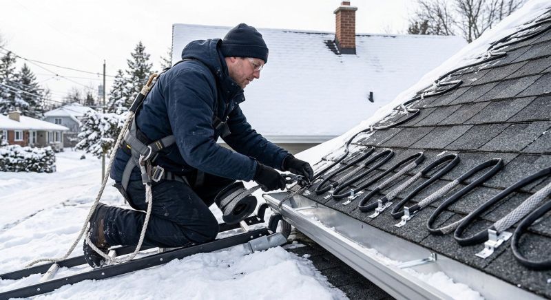 Heating Cable Tape Installation