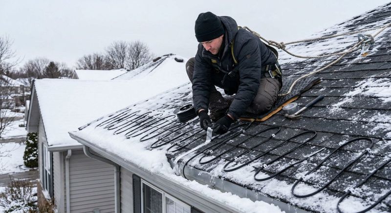 Heating Cable Tape Installation