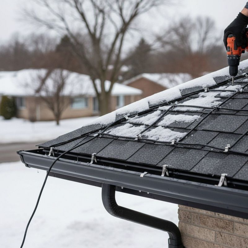 Heating Cable Tape Installation
