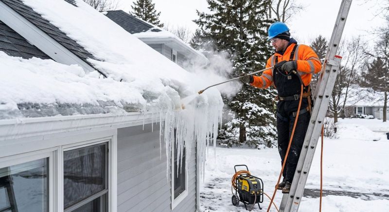 Ice Dam Removal