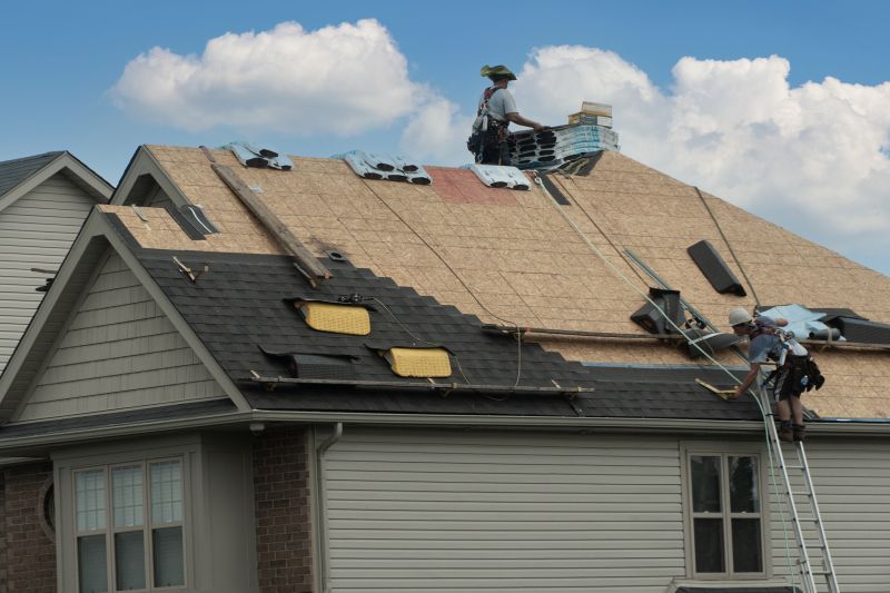 New Shingle Roof Installation