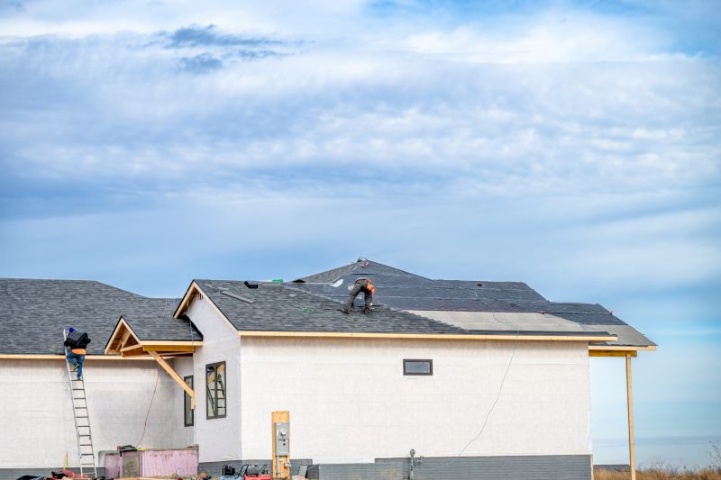 New Shingle Roof Installation