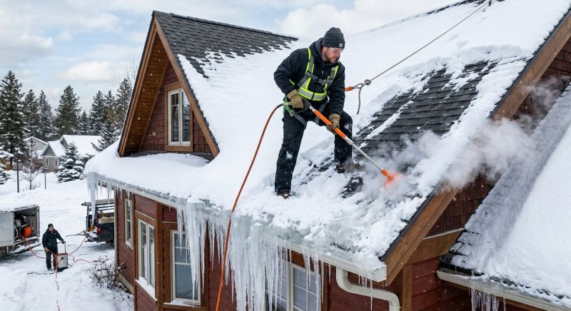 Prevent Ice Dams With Heating Cables