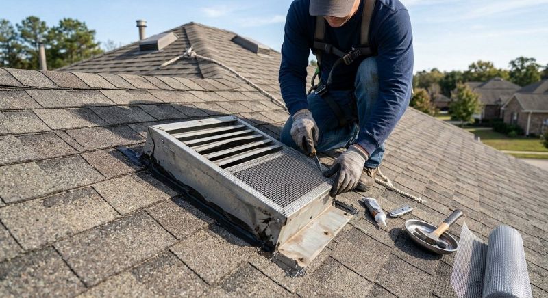 Ridge Vent Installation In Magic Valley