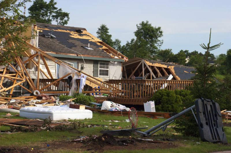 Storm Damaged Roof Repair