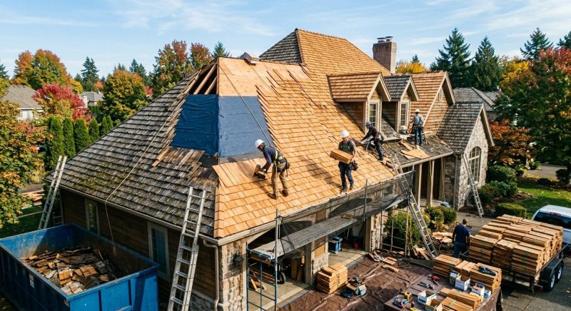 Tar Roof Replacement