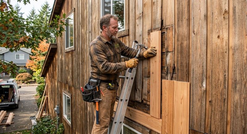 Wood Siding Repair