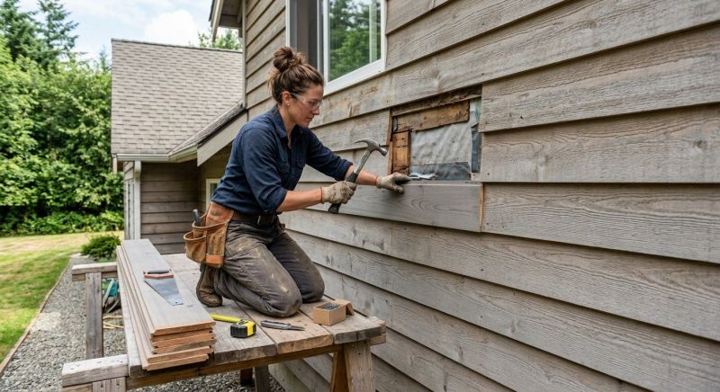 Wood Siding Repair