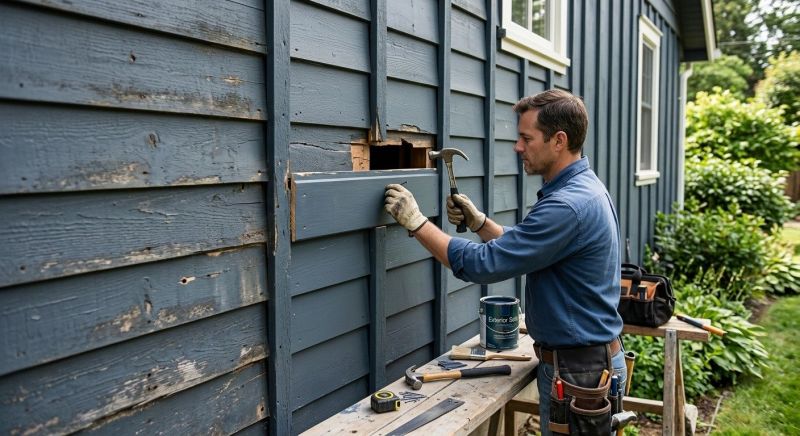 Wood Siding Repair