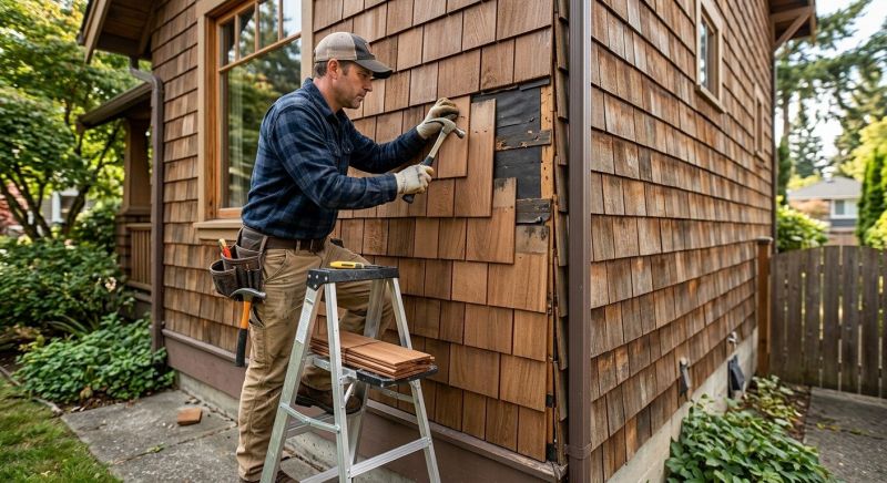 Wood Siding Replacement