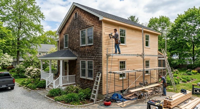 Wood Siding Replacement