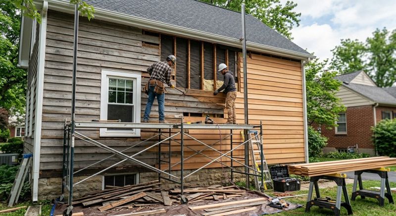 Wood Siding Replacement