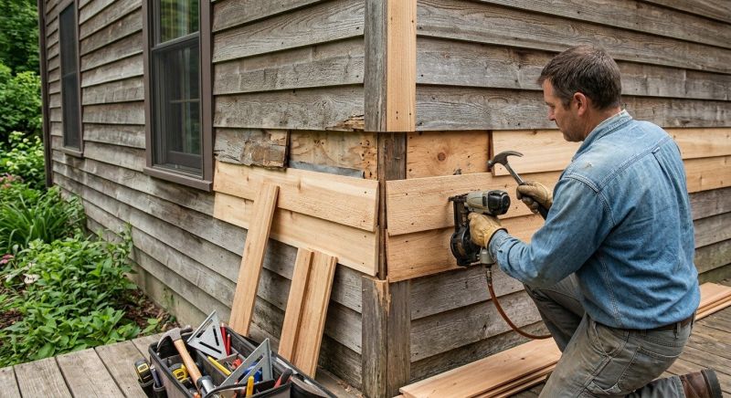 Wood Siding Replacement