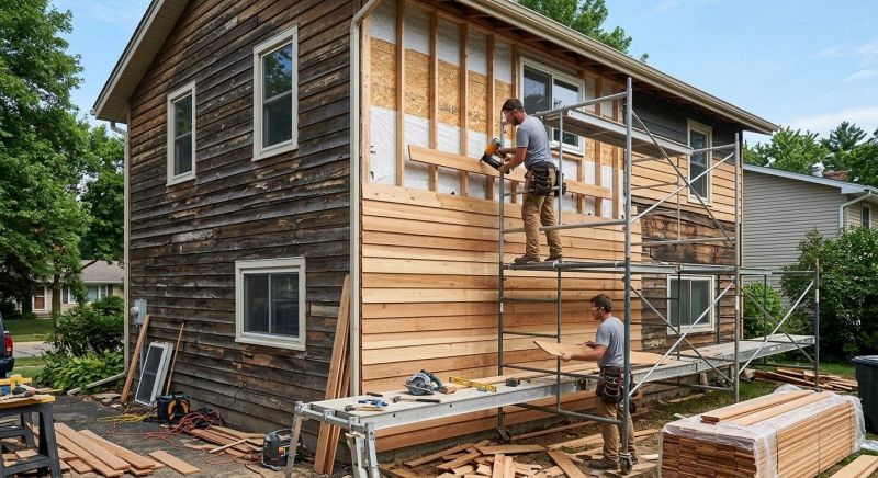 Wood Siding Replacement