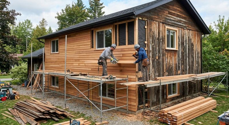 Wood Siding Replacement