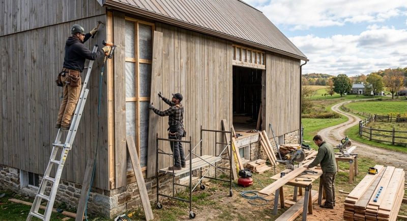 Wood Siding Replacement