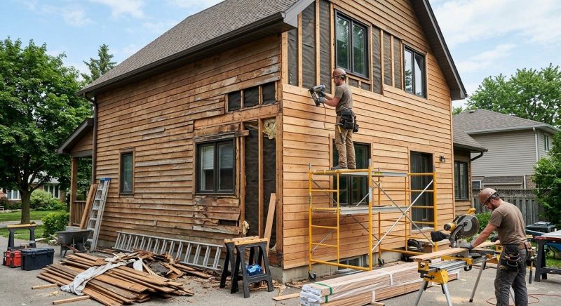 Wood Siding Replacement