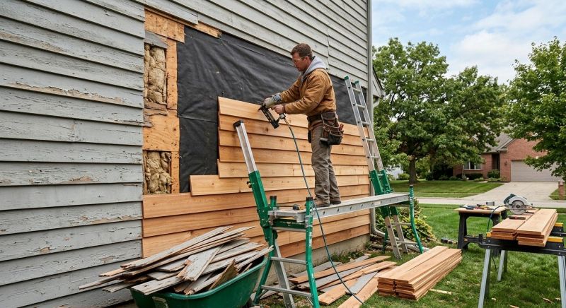 Wood Siding Replacement