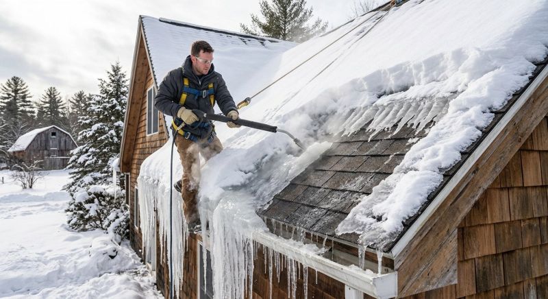 Prevent Ice Dams With Heating Cables
